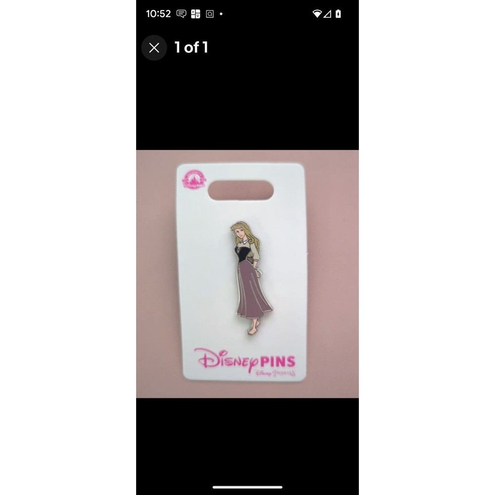 New Disney Park Princess Aurora Sleeping Beauty Pin Dress 2022  -  New
